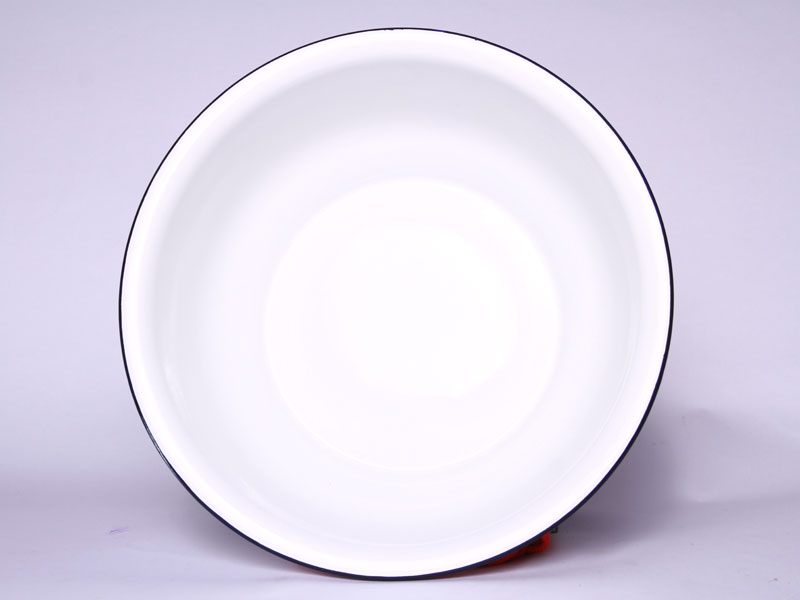 純色白盆/中國武警