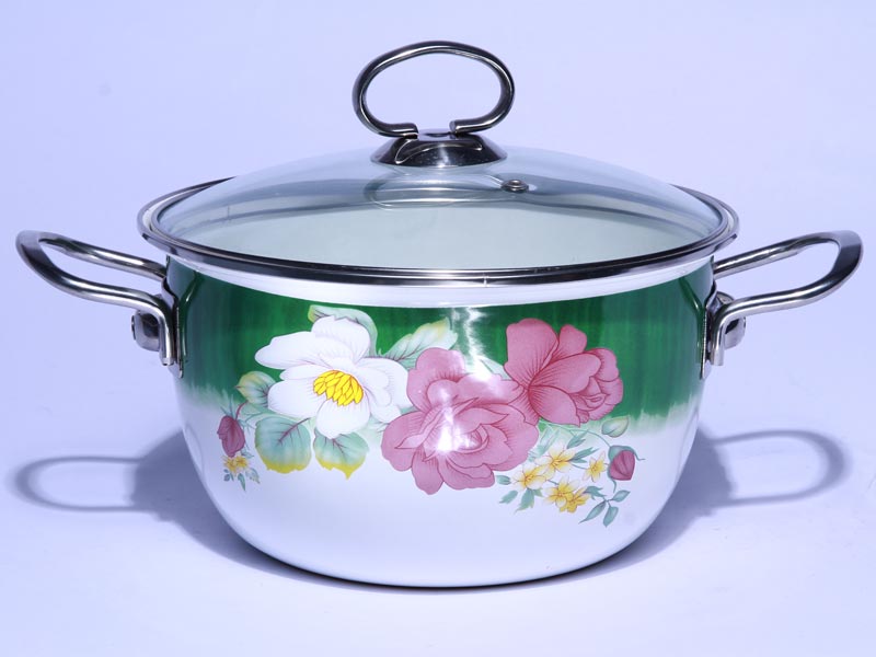 CL006 enamel casserole 