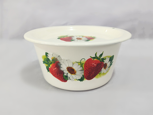 搪瓷平蓋洗手碗14cm-24cm